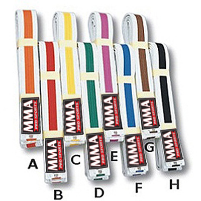 Color Rank Belts